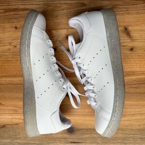 ADIDAS Stan Smith White Sneakers Tennis Shoes 5.5